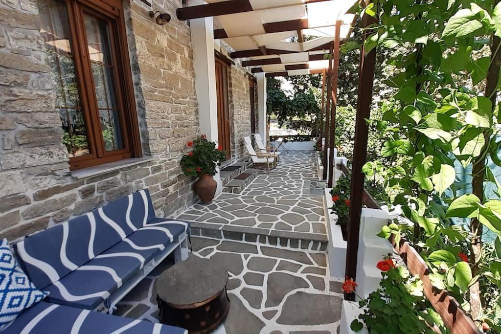 Relax Holistic House Villa Potamia  Dış mekan fotoğraf